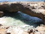Right next to the Natural Bridge