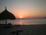 Sunset from our room